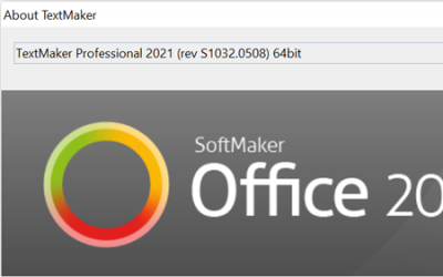 SoftMaker Office 2021 rev 1032.0508 has been released