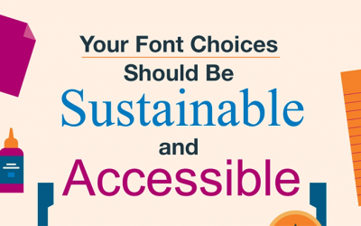 Sustainable fonts: A simple choice that can pay dividends