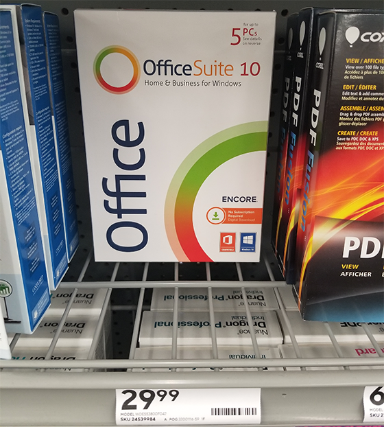 Office Suite 10 is now available in Staples stores in USA and Canada -  Alternative2Office