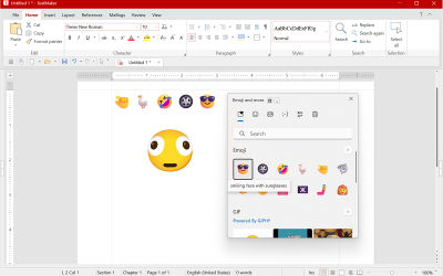How to Insert Emoji in SoftMaker Office 2026 on Windows